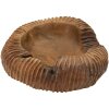 Mauro Ferretti ciotola decorativa Garit 37x40x16 cm marrone