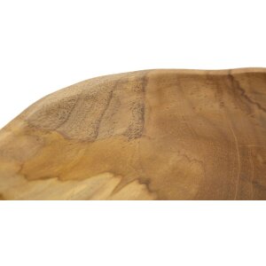 Mauro Ferretti ciotola decorativa Wahan 42x36x7 cm marrone