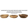 Mauro Ferretti Ciotola decorativa Tipic Ø 25x5 cm marrone