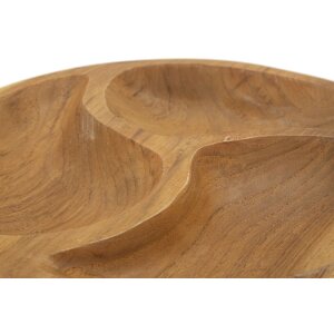 Mauro Ferretti ciotola decorativa 3 pezzi Ø 25,5x3 cm marrone