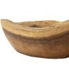Mauro Ferretti cucchiaio decorativo 36x16x8 cm marrone