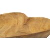 Mauro Ferretti ciotola decorativa Kiha a forma di cuore 27x29x4 cm marrone