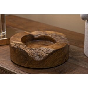 Mauro Ferretti Erusi Plus ciotola decorativa Ø 21x6 cm marrone