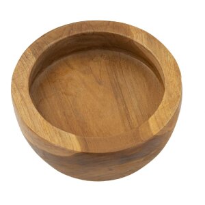 Vassoio Erusi Simple Teak Ø 15x9,5 cm Marrone Teak...
