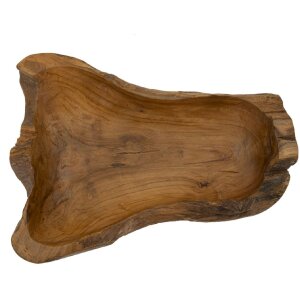 Mauro Ferretti ciotola decorativa Narro 40x29x10 cm marrone