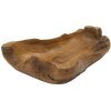 Mauro Ferretti ciotola decorativa Narro 40x29x10 cm marrone