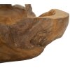 Mauro Ferretti ciotola decorativa Narro 40x29x10 cm marrone