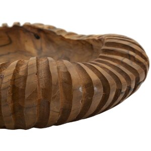 Mauro Ferretti ciotola decorativa Geris Ø 29x7 cm marrone