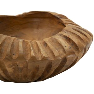 Mauro Ferretti ciotola decorativa Geris Ø19x8 cm marrone