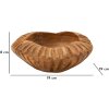 Mauro Ferretti ciotola decorativa Geris Ø19x8 cm marrone