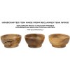 Mauro Ferretti Ciotola decorativa Butot Ø15x8 cm marrone
