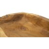 Mauro Ferretti Kutak ciotola decorativa 25x19x7 cm marrone