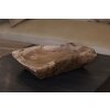 Mauro Ferretti Kutak ciotola decorativa 25x19x7 cm marrone