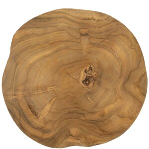 Mauro Ferretti ciotola decorativa Pokon Ø 25x2 cm marrone