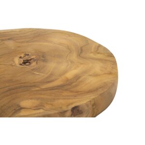 Mauro Ferretti ciotola decorativa Pokon Ø 25x2 cm marrone