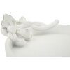 Mauro Ferretti Ciotola decorativa Magnolia 24x21x6 cm bianco