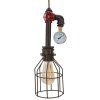 Mauro Ferretti lampada da soffitto Manhattan semplice Ø13x41 cm scuro
