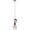 Mauro Ferretti lampada da soffitto Manhattan semplice Ø13x41 cm scuro