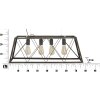 Mauro Ferretti lampada da soffitto industriale 78x30x26,5 cm scuro