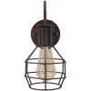Mauro Ferretti applique industriale E27 32x14x30 cm scuro