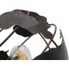 Mauro Ferretti lampada da tavolo world economy E14 24x20x40 cm scuro