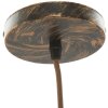 Mauro Ferretti lampada da soffitto Manhattan rotonda E27 Ø 26x36 cm scuro