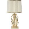 Mauro Ferretti lampada da tavolo Glam X E27 Ø 30x52 cm color oro crema