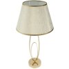 Mauro Ferretti lampada da tavolo Glam Flush E27 Ø 30x58 cm color oro crema