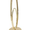 Mauro Ferretti lampada da tavolo Glam Flush E27 Ø 30x58 cm color oro crema