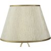 Mauro Ferretti lampada da tavolo Glam Flush E27 Ø 30x58 cm color oro crema