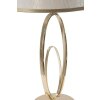 Mauro Ferretti lampada da tavolo Glam Flush E27 Ø 24x47 cm color oro crema