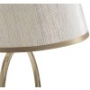 Mauro Ferretti lampada da tavolo Glam Flush E27 Ø 24x47 cm color oro crema