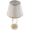 Mauro Ferretti lampada da tavolo Glam Flush E27 Ø 24x47 cm color oro crema