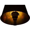 Mauro Ferretti lampada da tavolo Manhattan Single E27 Ø 21x64 cm rame nero