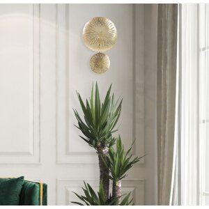 Mauro Ferretti applique Simple Glam E27 28,5x8x46 cm oro
