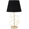 Mauro Ferretti lampada da tavolo Glam Harts E27 Ø 30x54,5 cm oro nero