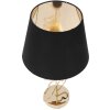 Mauro Ferretti lampada da tavolo Glam Harts E27 Ø 30x54,5 cm oro nero