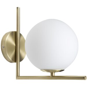 Mauro Ferretti applique Glamy E14 15x25x22 cm oro bianco