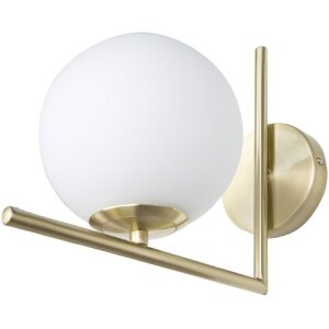 Mauro Ferretti applique Glamy E14 15x25x22 cm oro bianco