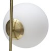 Mauro Ferretti lampada da tavolo Glamy Low E14 25x25x27 cm oro bianco