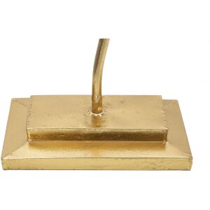 Mauro Ferretti lampada da tavolo Glamy E27 Ø 33x81 cm oro bianco