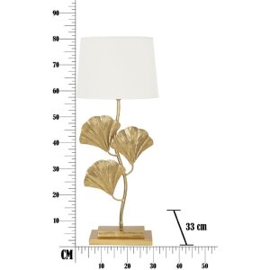 Mauro Ferretti lampada da tavolo Glamy E27 Ø 33x81 cm oro bianco