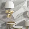 Mauro Ferretti lampada da tavolo Glamy E27 Ø 33x81 cm oro bianco