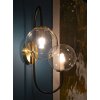 Mauro Ferretti applique 2 luci E14 36x24x45 cm oro nero