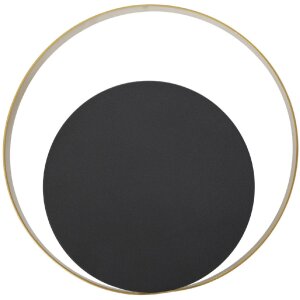 Mauro Ferretti applique Shuttle E14 25x8x25 cm oro nero