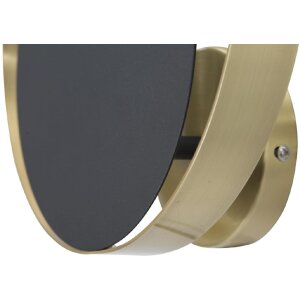 Mauro Ferretti applique Shuttle E14 25x8x25 cm oro nero