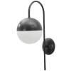 Mauro Ferretti applique Darky street E14 19x31x51 cm nero bianco