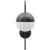 Mauro Ferretti applique Darky street E14 19x31x51 cm nero bianco