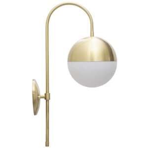 Mauro Ferretti applique Glamy street E14 19x31x51 cm oro bianco
