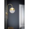 Mauro Ferretti applique Glamy street E14 19x31x51 cm oro bianco